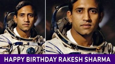 Rakesh Sharma Turns 70: Know Some Facts About First Cosmonaut Citizen to Travel in Space