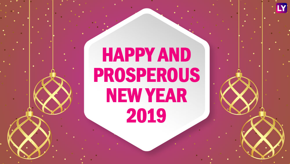 Happy and Prosperous New Year 2019 Wishes WhatsApp Hike