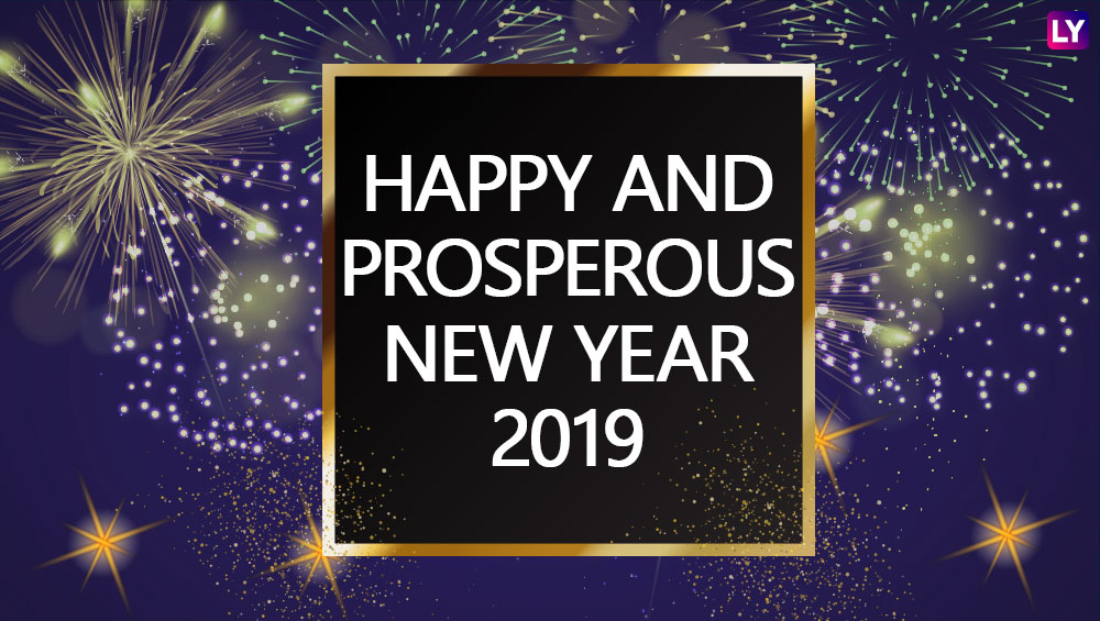 Happy and Prosperous New Year 2019 Wishes WhatsApp Hike