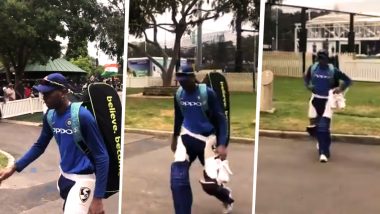 Banned Hardik Pandya Ignores Waiting Fans Outside SCG, Under-Fire All-Rounder Walks Past Them Ahead of 1st IND vs AUS ODI in Sydney: Watch Video