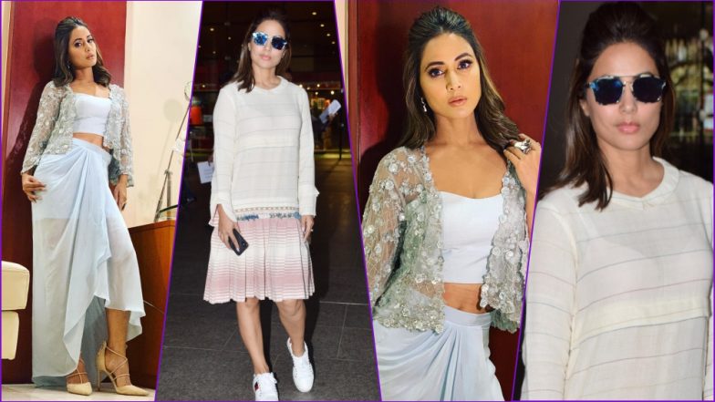 Hina Khan Is Giving Us Monday Blues With Not One but Two Disappointing Looks on the Same Day!