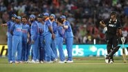 IND 245/3 in 43 Overs | India vs New Zealand 3rd ODI Highlights: India Win by Seven Wickets, Take Unassailable 3-0 Lead in the Series