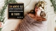 Hilarious Swaddle Photoshoot of a 336 Months Old Woman Is Taking the Internet by Storm