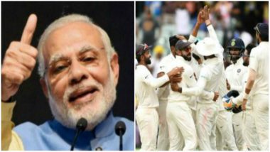 India vs Australia 2018-19 Series: Narendra Modi Congratulates Indian Cricket Team on Historic Win