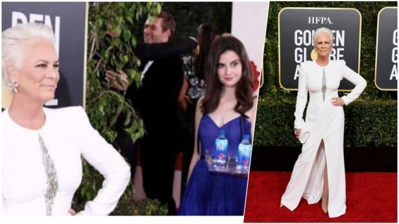 Jamie Lee Curtis Expresses Displeasure on Fiji Water Girl Kelleth Cuthbert Photobombing Her Pictures; Actress Slams Company For Blatant Promotions