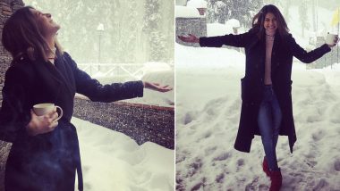 Jennifer Winget is Crazy Happy as She Spends New Year Vacation in the Beautiful Snow-Clad Kashmir! (View Pics and Videos)