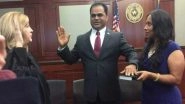 Indian-American K P George Takes Oath as Fort Bend County Judge in Texas