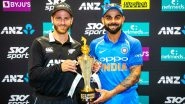 Live Cricket Streaming of India vs New Zealand ODI Series 2019 on Hotstar: Check Live Cricket Score, Watch Free Telecast Details of IND vs NZ 1st ODI Match on TV & Online