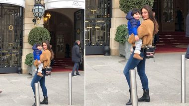 Is Taimur Ali Khan Helping Mommy Kareena Kapoor Fill Her Shopping Bags in Paris? - New Pic Alert