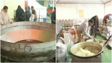 5000 kg 'Khichdi' Cooked for BJP's 'Bhim Mahasangam Vijay Sankalp' Rally in Delhi