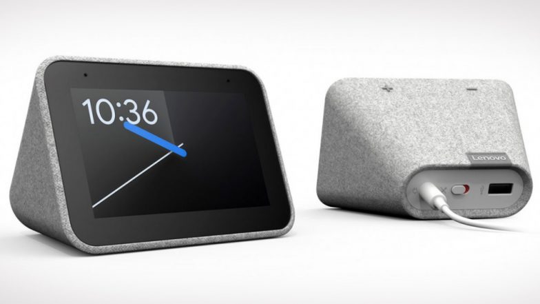 CES 2019: Lenovo Smart Clock With Google Assistant Unveiled at Trade Show