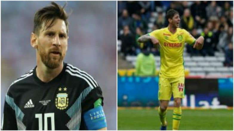 Lionel Messi Calls for Resuming Search for Missing Emiliano Sala Lionel Messi Calls for Resuming Search for Missing Emiliano Sala