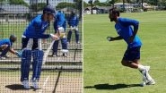 MS Dhoni, Mohammed Shami & Others Practise Hard at Training Session Ahead of IND vs NZ, 1st ODI 2019 in Napier: View Pictures