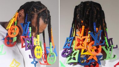 Colourful Louis Vuitton Hair Braids Go Viral, Could they be the Next Big Instagram Fashion Trend in 2019?