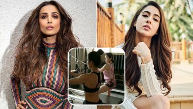 Sara Ali Khan and Malaika Arora Working Out Together Is All You Need to See on the Internet Today – Watch Video