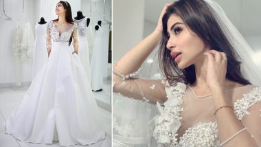 Is Mouni Roy Getting Married in Italy? See Pics of 'Romeo Akbar Walter' Actress Doll Up in a Beautiful Wedding Gown (Watch Video)