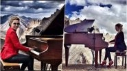 Classical Musician Evelina De Lain Sets Record by Performing World&rsquo;s Highest Concert on Himalayan Mountains, See Pics & Videos