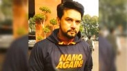 'NaMo Again' Hoodie Worn by BJP MP Anurag Thakur to Parliament; PM Modi Lauds Him on Twitter