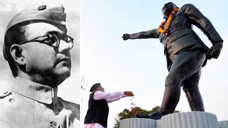 Subhas Chandra Bose 122nd Birth Anniversary: PM Narendra Modi Pays Tribute to Netaji, to Inaugurate Museums at Red Fort in His Memory