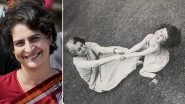 Congress Shares Throwback Pic of Priyanka Gandhi With Former PM Indira Gandhi, a Day After She Enters Active Politics