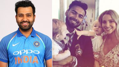 Rohit Sharma and Tim Paine’s Wife Bonnie Seek Help From Rishabh Pant for Babysitting Duties