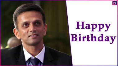 Rahul Dravid Special: A Tribute to the Career of ‘The Wall’ of Indian Cricket on his 46th Birthday