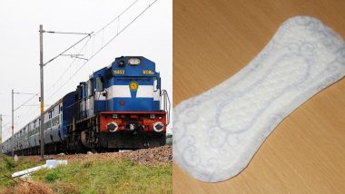 Indian Railways Delivers Sanitary Napkin to Female Passenger On Train After Man's Tweet