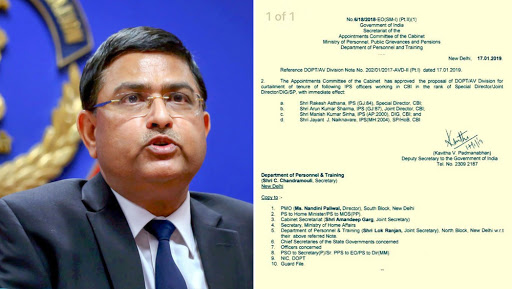 Rakesh Asthana's CBI Tenure Curtailed, Moved to Aviation Security