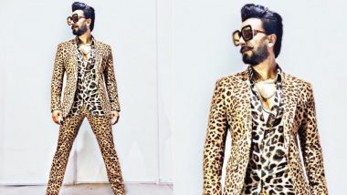 Ranveer Singh's Cheetah-Print Suit Became A Roaring Affair At The Umang 2019 Red Carpet - View Pics