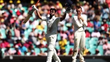 Rishabh Pant Scores 159 Runs at SCG, Reveals He Was Scared in the Nervous Nineties During 2019 IND vs AUS Sydney Test: Watch Video