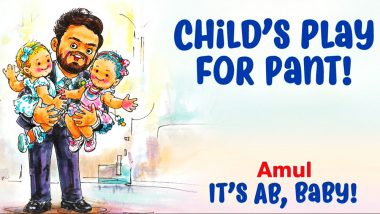 Amul's Latest Ad Shows Rishabh Pant As Tim Paine's Babysitter: Watch Hilarious Pic!