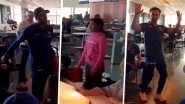 Kedar Jadhav Impresses, Rohit Sharma Tries Doing Floss Dance at Sydney Airport Ahead of IND vs AUS 2nd ODI: Watch Video