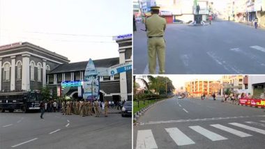 Sabarimala Temple Row: Right-Wing Groups Observe ‘Black Day’ And Hartal As Ayyappa Devotee Dies in Protests After Women Enter Shrine