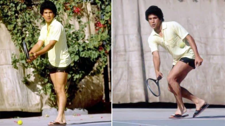 Sachin Tendulkar Is The Perfect Inspiration With This #ThrowbackThursday Pic, Says Nothing Stops Him From Playing Sports Sachin Tendulkar Is The Perfect Inspiration With This #ThrowbackThursday Pic, Says Nothing Stops Him From Playing Sports