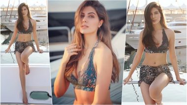 Sacred Games Actress Elnaaz Norouzi Looks Smoking Hot in This Printed Bikini! See Sexy Photo of Iranian Model