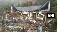 Uttarakhand Rains: Saraswati Shishu Mandir School Building Collapses in Chamoli&rsquo;s Gopeshwar; &lsquo;Weather Warning Holiday&rsquo; in State Averts Tragedy