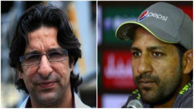 World Cup 2019: Wasim Akram Backs Sarfraz Ahmed as Pakistan Captain