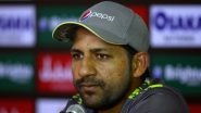 Sarfraz Ahmed Handed Four-Match Suspension for Breach of Anti-Racism Code, Shoaib Malik Named As Stand-In Captain