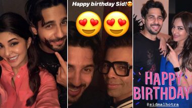 Sidharth Malhotra Birthday Party: Jacqueline Fernandez, Karan Johar, Katrina Kaif and Other Friends Chill At Actor's Residence (View Inside Pics)