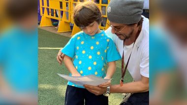 Shah Rukh Khan Shares The 'Playboys' Mantra' With AbRam and Aryan - See Pic