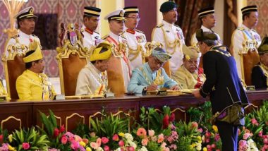 Malaysia's 16th King Sultan Abdullah Sultan Ahmad Shah Takes Oath in Kuala Lumpur
