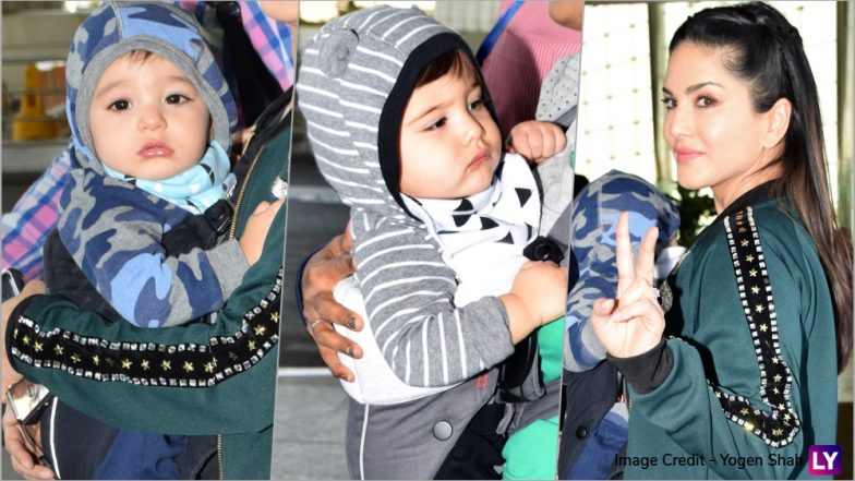 Sunny Leones Twin Sons Asher And Noah Singh Weber Look Soooo Cute In