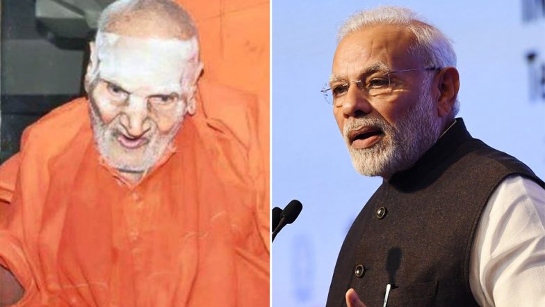 Sri Sri Sri Shivakumara Swamiji Treated Me Like His Son, Says PM Narendra Modi at 15th Pravasi Bharatiya Diwas Convention in Varanasi; Watch Video