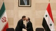Syria and Iran Sign 'Long-Term Strategic' Economic Agreement