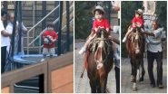 Taimur Ali Khan Spent Sunday Enjoying His Horse-Riding Lessons, What About You? (View Pics and Videos)