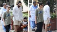 Taimur Ali Khan Looks Cute As He Walks With a Guitar in His Hand But It's Kareena's Geeky Look That Steals the Spotlight! (View Pics)