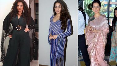 Sara Ali Khan, Vidya Balan and Kangana Ranaut's Style Picks Ruin the Start of 2019 For Us - View Pics