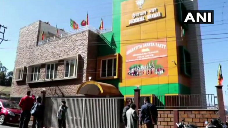 Petrol Bombs Hurled at BJP Headquarter in Shillong, No Casualties Reported