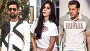 Salman Khan Pretends to Sleep as Vicky Kaushal Proposes Katrina Kaif! (Watch Video)