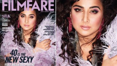 Vidya Balan's Captivating Look On Filmfare's February 2019 Edition Will Convince You That 40 is the New Sexy! (View Pic)